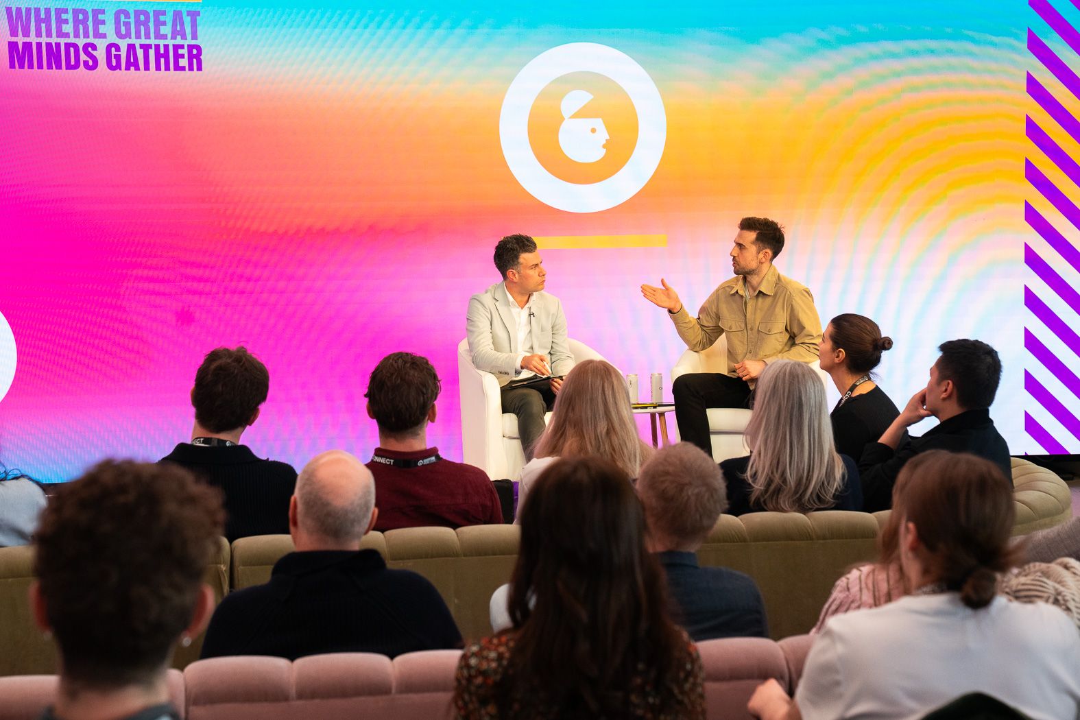 Dan Miller on stage at Advertising Week Europe, London 2026